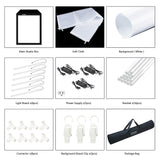 PULUZ PU5210 200cm Studio Box 6 Light Strip Bars 240W 5500K White Light Photo Lighting Shooting Tent Kit for Clothes / Adult Model Portrait.