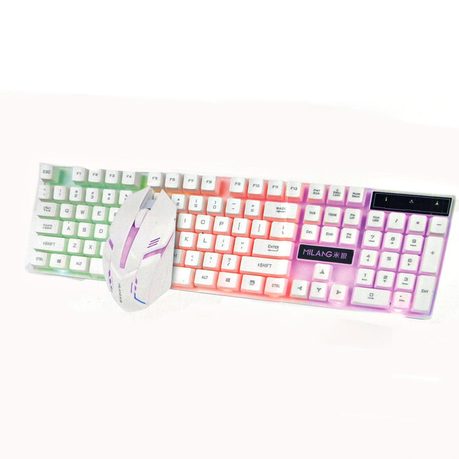 T6 Milang Gaming Wired Keyboard and Mouse Combo (Backlight)