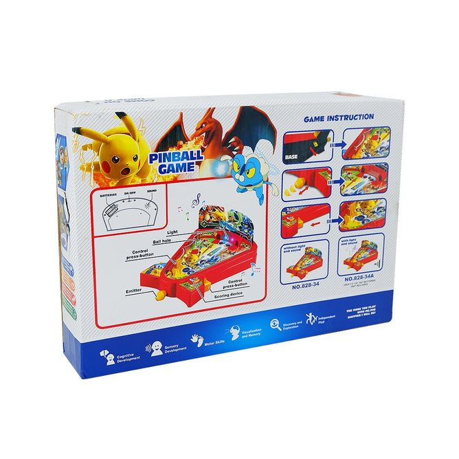 Pokemon Fund and Puzzle Pinball Game Board