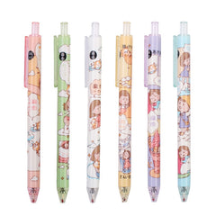 Random Limited Japanese Press Pen Gel Black Ink Ballpen