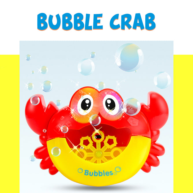 Funny Crab Bubble Machine Toy