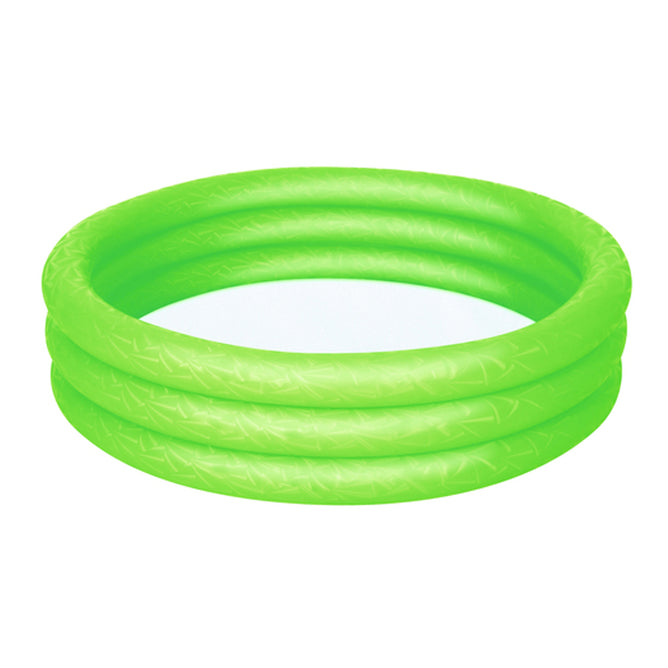 Bestway 51025 Splash And Play 3 Ring Play Above Ground Pool for Outdoor Kiddie Swimming Pool