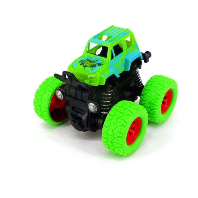 Monster Zap Super Stunt Racer Big Wheels Off-Road Jeep Car Toy