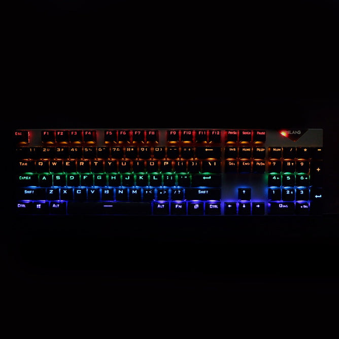 Milang MK808 104 Keys Mechanical Keyboard