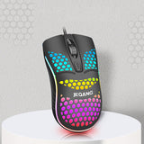 JM-G102 Honeycomb Shell RGB Gaming Mouse