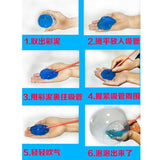 12 in 1 Color Crystal Mud Slime that can blow or Make Bubble Toys for Kids