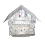 Collapsible Colored Bird Cage with Complete Accessories of Perch, Swing & Feeder