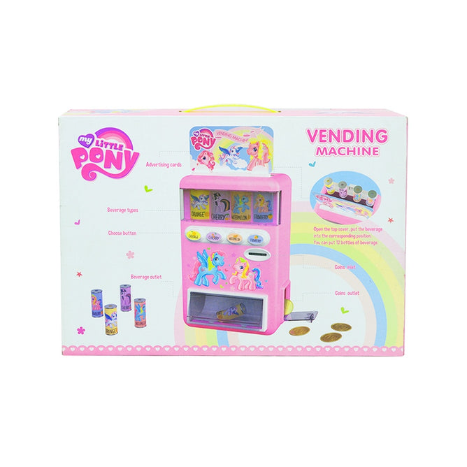 Pretend Play Kiddie Cartoon Character Vending Machine Toys best gift for Kids