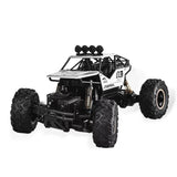 6141 Four Wheel Climbing Rock Crawler Monster Car 1:16 High Speed Remote Control Trunk Toy Combo with Spare 2000MAh/4.8V Rechargeable Battery and Charger
