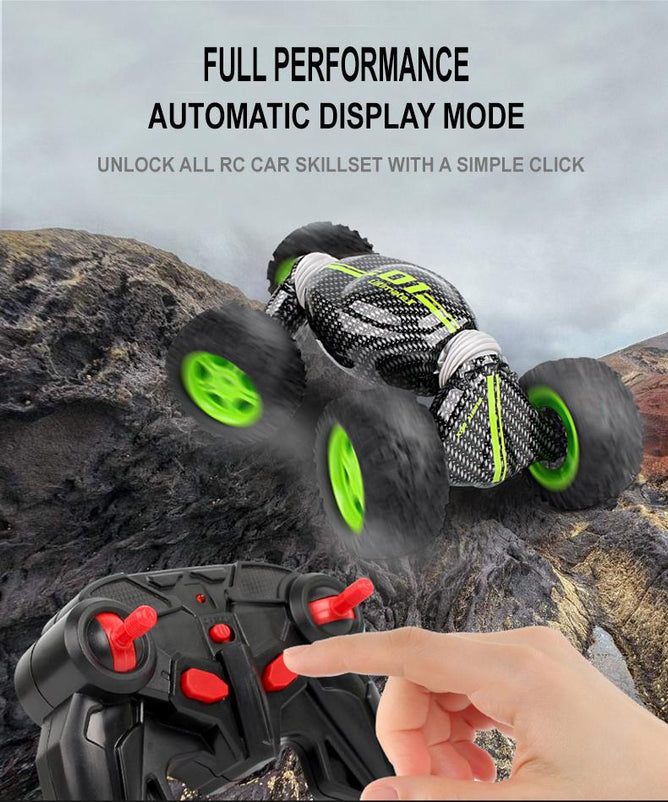 CV8818-80A Remote Control Double Sided Stunt Hyper Tumble with 7.4 Li-on Rechargeable Battery and Charger (2.4GHz Radio Frequency)