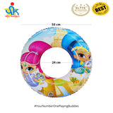 20 Inches Inflatable Cartoon Character Swim Ring Floater for Kids Boys and Girls