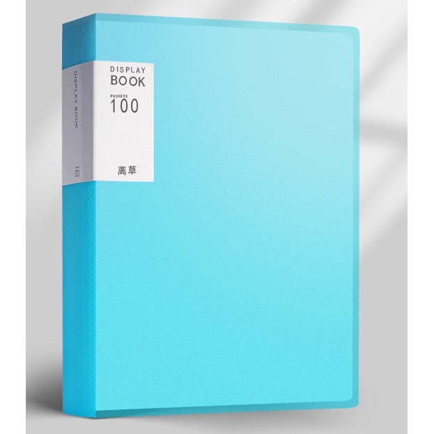 A4 Transparent File Folder Document Organizer Clear Book Stationery for Home & office