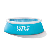 Intex 28101 6Ft x 20inch Easy Set Inflatable Pool for Outdoor Swimming Pool