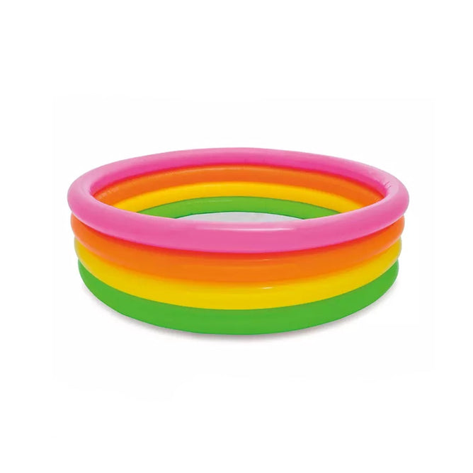 Intex 56441 Four Color Loops Fluorescent Inflatable Kiddie Swimming Pool
