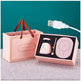 Electric Coffee Heating Mug Max 55 Degree Constant Temperature with Cup and Spoon in Gift box