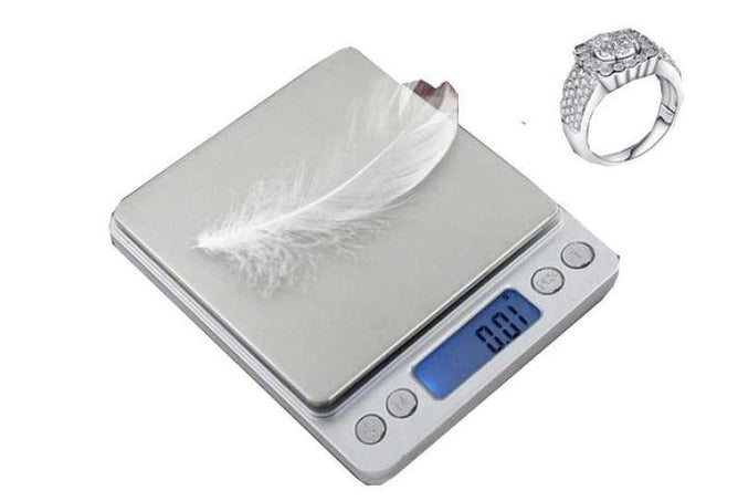 i-2000 2000g Superior Mini Digital platform Scale with Back Light Display Best for Kitchen, Food and Jewelry Shops