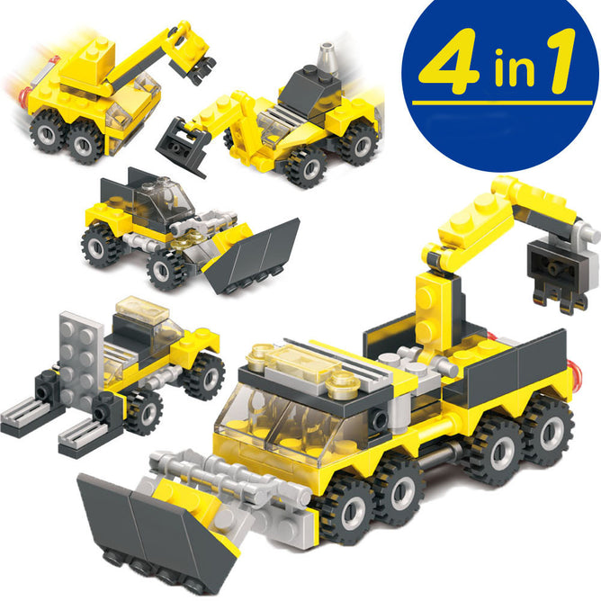 City Engineering Team SM801 Vehicle Set Educational Toy