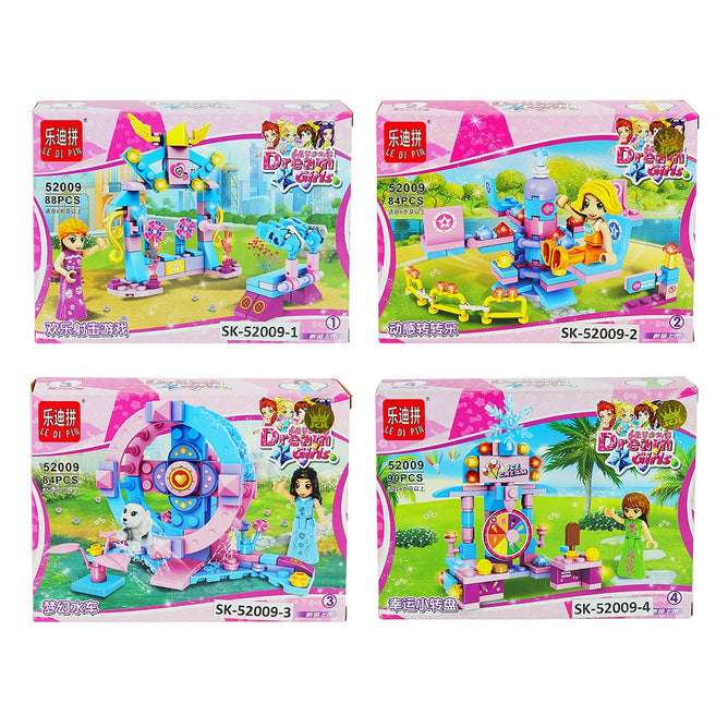 Happy Princess and Windsor Castle Series Mini Blocks Collectible Play Set Series best gift for Kids