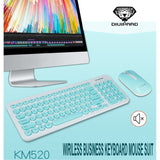 96 Keys D520 Universal Round Key Computer USB Wired Keyboard Mini Portable Ergonomical