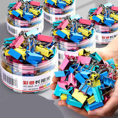 Metal Colored Binder Clip for Office & home Supply Stationery Paper File Document Clip