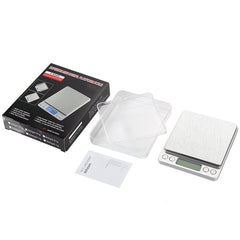 i-2000 Superior Mini Digital platform Scale with Back Light Display Best for Kitchen, Food and Jewelry Shops