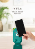 Cute Cartoon Rilakkuma, Kiiroitori Lazy Mobile Phone Holder Foldable Cellphone Stand for Mobile Phones and Tablets