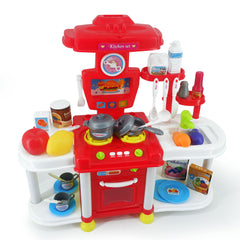 Pretend Light and Sound Kitchen Playset for Kids