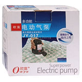 Portable Electric Air Pump Quick Fill with 3 Nozzles for Inflatable Swimming Pool