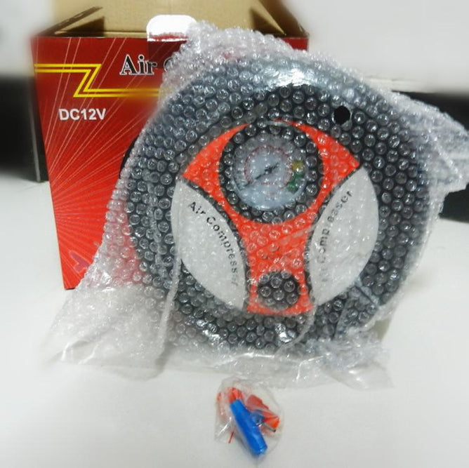 Portable 260 PSI Wheel Design Air Compressor 12V DC Auto Inflator