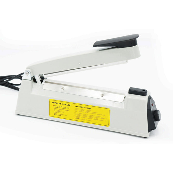 8820 Upright 200mm Plastic Manual Hand Impulse Sealer
