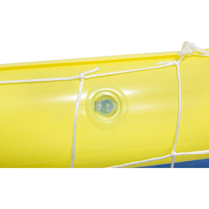 Bestway Inflatable Water Polo Volleyball Net Swimming Set Pool for Outdoor Fun Activities
