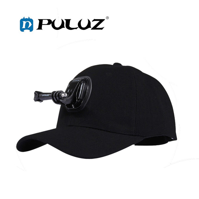 PULUZ PU195 Baseball Hat with J-Hook Buckle Mount and Screw for Go Pro & Other Action Cameras