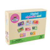 Wooden Digital Flash Cards with box (Alphabet and Numbers)
