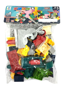 DIY Marble Race Run Big Block Compatible Building Blocks Funnel Slide Blocks Toys For Children Gifts