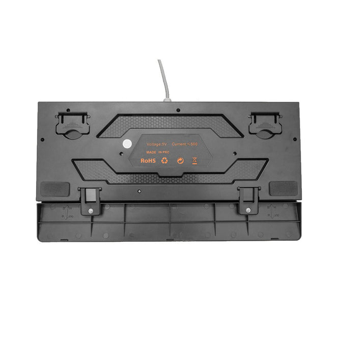 K28 87 Keys Wired Gaming Mechanical Keyboard with Back-light for PC and Laptops