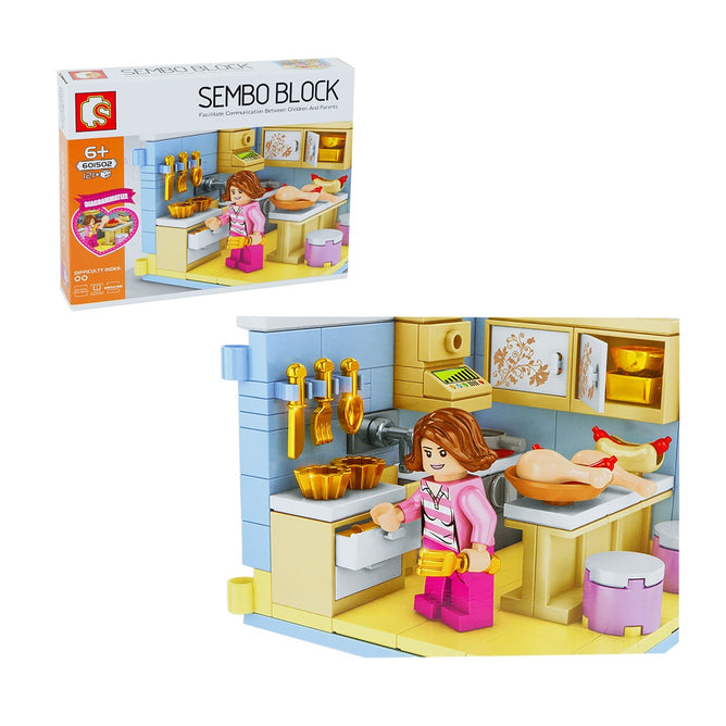 Play Set Series 4 in 1 Blocks Kids Collectible Toys best Gift for Children