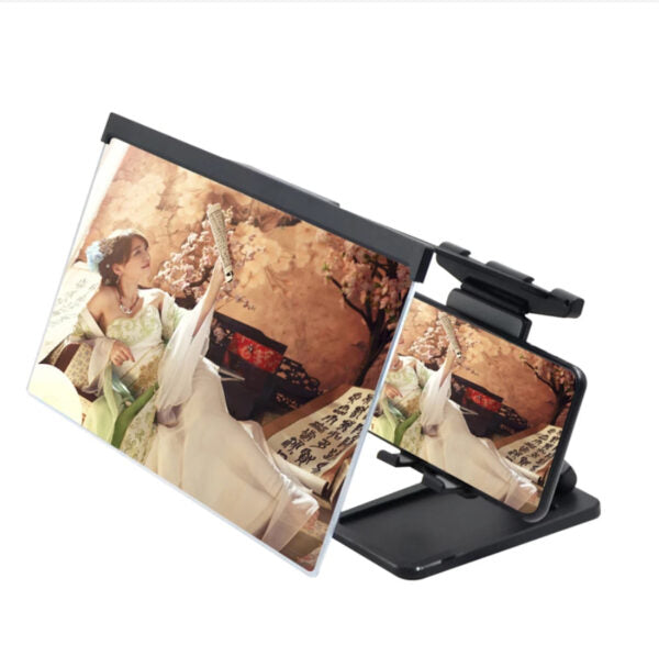 Mobile Phone Video Amplifier Enlarged Screen Magnifier, Portable Home Cinema