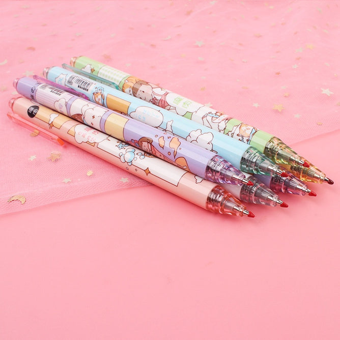 Random Limited Japanese Press Pen Gel Black Ink Ballpen