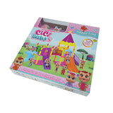 Dollhouse Building Toys for Girls Figure w/ Furniture Accessories and Dolls