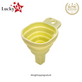 Silicone Foldable Long Neck Funnel Liquid Dispenser Creative Household Kitchen Tools