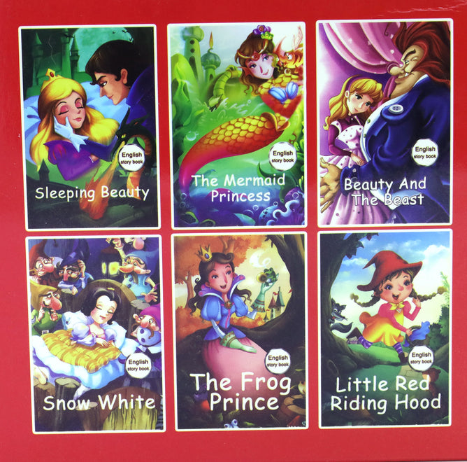 Random English Enlightenment Storybook for Children (6 Story Book)