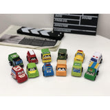 Mini Pull Back car Toy Set Collectible Model Cartoon Pocket Car best gift for Kids