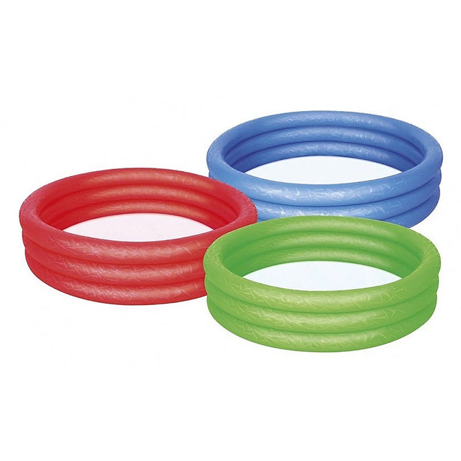 Bestway 51025 Splash And Play 3 Ring Play Above Ground Pool for Outdoor Kiddie Swimming Pool