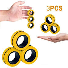 SRMR Stress Relief Magnetic Bracelet Ring Toy