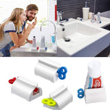 Multifunction Manual Rotate Toothpaste Dispenser Tube Squeezer Holder Extruder Tool Stand Clamp