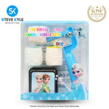 Cute Mini Cartoon Round Seal Roller Stamp Set Stationery Scrapbooking School Supply