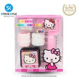 Cute Mini Cartoon Round Seal Roller Stamp Set Stationery Scrapbooking School Supply