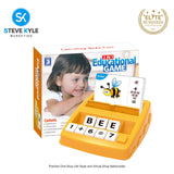 2 in 1 Educational Game Learning Number and Letters Literacy Fun Spelling Game for Kids