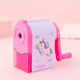 Cartoon Animal Cute Hand Crank Manual Pencil Sharpener Machine Office Student Supplies