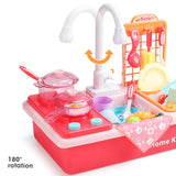 Kitchen Little Chef Play Sink Series Simulation Kitchen Toy Set for Kids